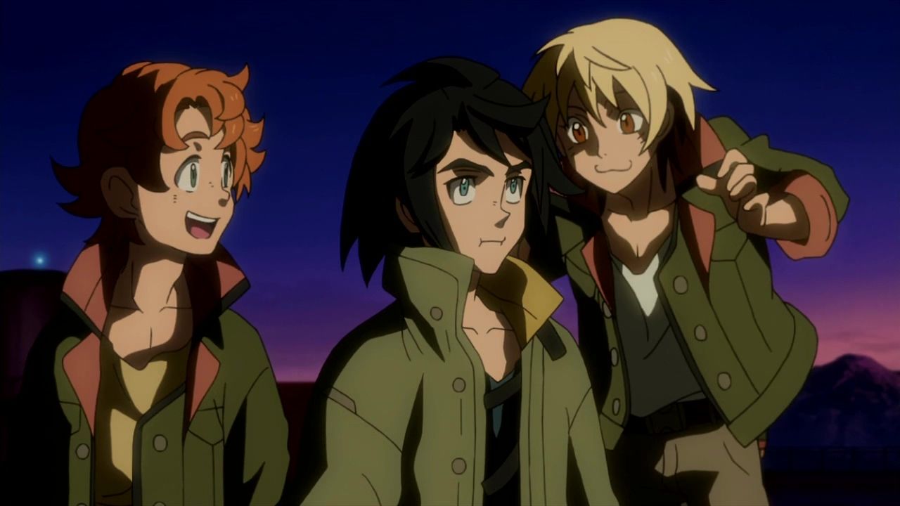 ed中闪耀在宇宙中的铁之花,干蛋之眼和少年之眼.